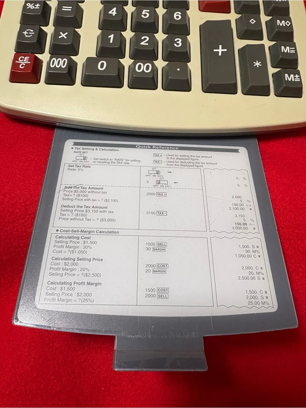 Canon MP27D Heavy-Duty Commercial Accounting Calculator – 12 Digit Desktop Print